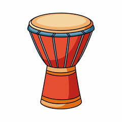 djembe vector illustration