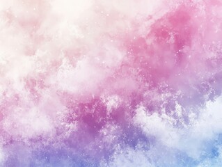Obraz premium Dreamy Pastel Grunge Texture Soft Pink, Purple, and Blue Gradient Background.