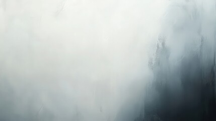 Subtle Ombre: An Ethereal Transition from Light to Shadow Abstract Art