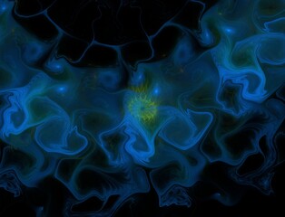 Imaginatory fractal abstract background Image