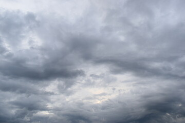 blue sky and white cloud background, cloudy in rainny season