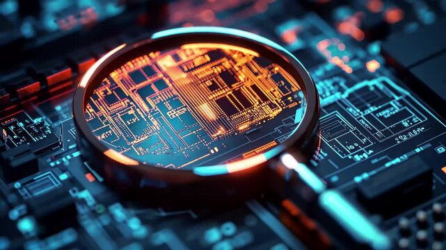 Detecting fraudulent transactions through financial data analysis with advanced technology, analyze financial data to detect fraudulent transactions Security detection concept