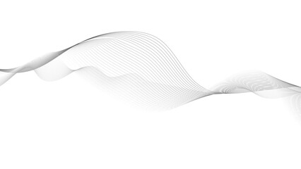 Abstract vector background with wavy lines, Modern glowing moving lines design. Modern white moving lines design element.
