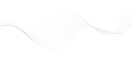 Abstract vector background with wavy lines, Technology abstract lines on white background.