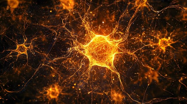 Neural Network Abstract Background