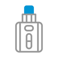 Modern Nebulizer Icon for Respiratory Treatment