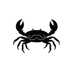 crab isolated on white background