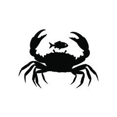 crab isolated on white background