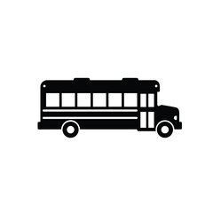 bus isolated on white background