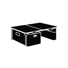 black box isolated on white