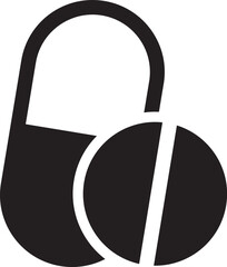 Medicine icon for the health