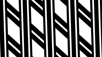 Striped wallpaper. Black and white stripes. Design for decor, print. Background in 4k format  3840х2160.