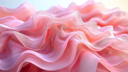 Obraz premium Abstract Pink Fabric Texture Closeup