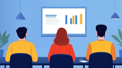 company meeting focusing on corporate sustainability goals, friendly office setting with executives celebrating a successful sustainability strategy milestone.