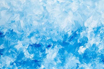Obraz premium Explore this abstract ice texture background featuring soothing blue tones and artistic strokes, perfect for various creative projects and designs.