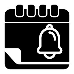 notification Icon - Glyph Style - Planning and Organization Themes