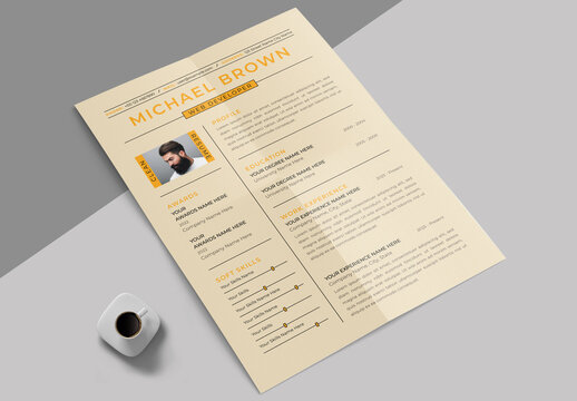 Creative Resume Template