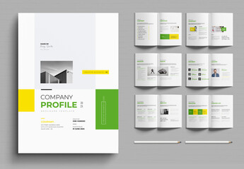 Company Profile Brochure Layout