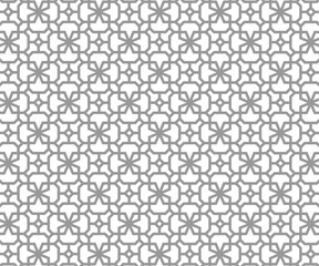 Abstract geometric pattern. Seamless geometric pattern. Geometric circle pattern. Islamic pattern