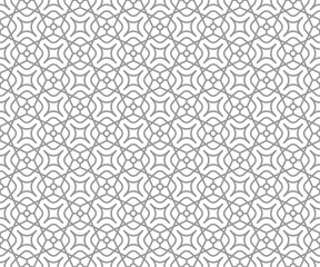 Abstract geometric pattern. Seamless geometric pattern. Geometric circle pattern. Islamic pattern