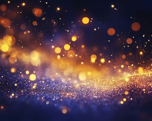 Fototapeta premium Magical fairytale celebration background with soft glowing balloons and whimsical sparkles