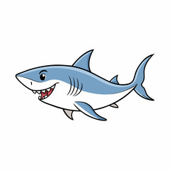 shark vector illustration