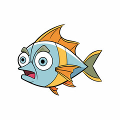 vector illustration of fish