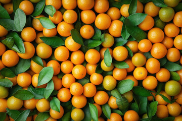 Bunch of oranges on rustic wooden surface, sunlight filtering through window, casting warm shadows.