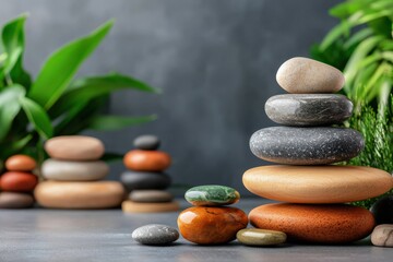 Fototapeta premium Wellness Center Offering Holistic Health Treatments Including Massage Therapy and Stress Management Programs .