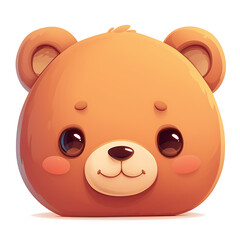 Adorable and Playful Bear Engaged in Various Activities, Minimalist and Logo-Style Designs illustrator