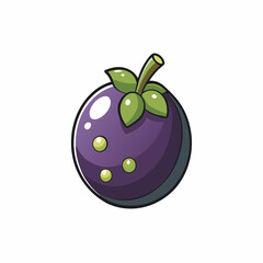 vector illustration of an apple