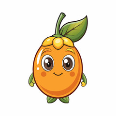 orange fruit character