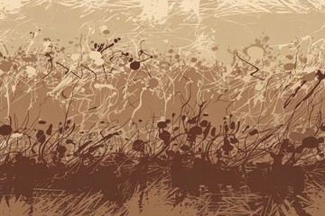 warm-toned gradient background in shades of Grunge