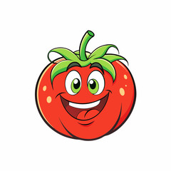 funny tomato cartoon