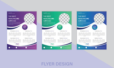 Modern Medical Flyer Design