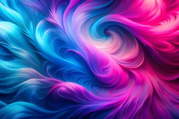 Fototapeta premium Vibrant Fluid Paint Motion