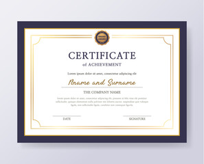 Fototapeta premium Certificate