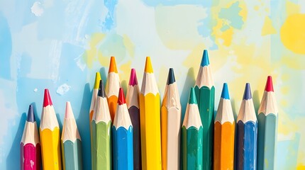 Vibrant Vision: Unleash Creativity with a Spectrum of Colorful Pencils - Inspire Art, Design, and Imagination with Every Stroke.