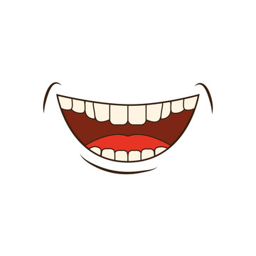 recommend clip art: Smile. Smiling mouth, illustration