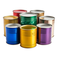 PNG Tin Cans against transparent background