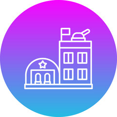 Fototapeta premium Building Icon