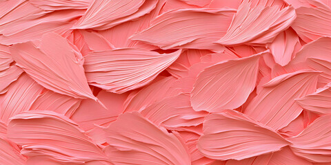 Pink Abstract Paint Texture, Swirls and Strokes Create a Soft, Textured Background Image, Ideal for Designs and Art Projects