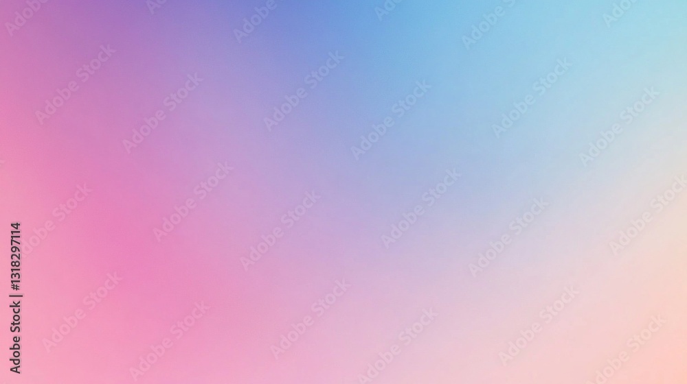 Poster a gentle blend of pastel colors fills the canvas, creating a calming ambiance reminiscent of a clear