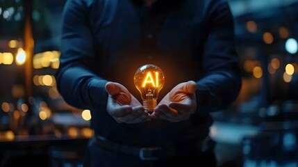 AI Artificial Intelligence Technology concept