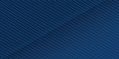 Blue background. Vector abstract, science, futuristic, energy technology concept. Digital image of light rays, stripes lines with blue light over dark blue background.modern