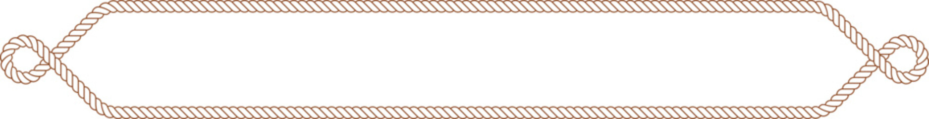 Rope Tie Frame Shape