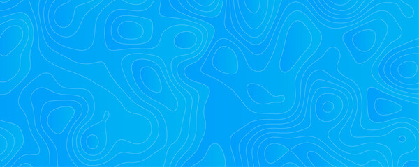 Fototapeta premium Blue vector water background 