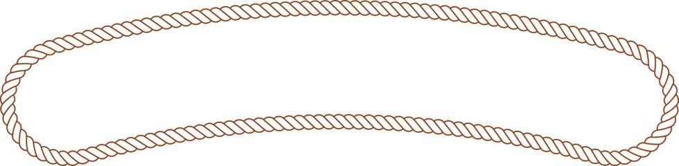 Rope Tie Frame Shape
