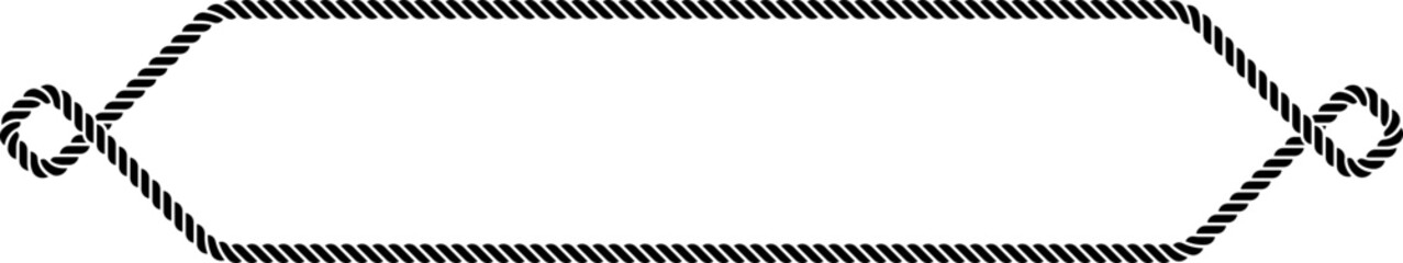 Rope Tie Frame Shape