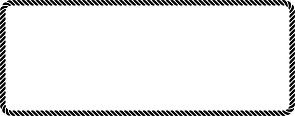 Rope Tie Frame Shape